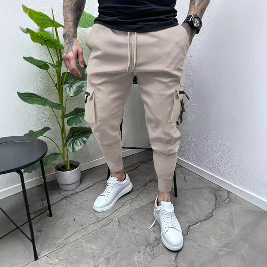 Men's Casual Multi-pocket Slim Fit Overalls
