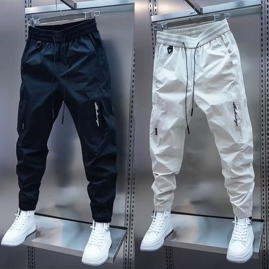 Men's Loose Straight Casual Jogger Pants