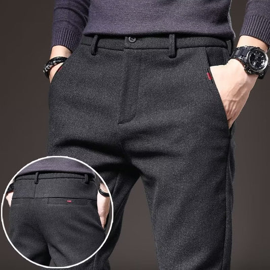 Men's Casual Loose Straight Slim Fit Trousers