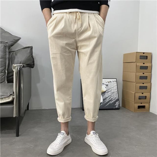 Loose Casual Men's Winter Corduroy Pants