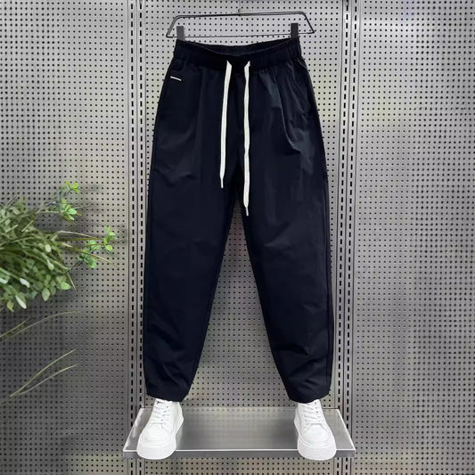 Men's Casual Solid Color Ankle-length Sports Pants