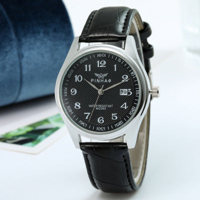Couple Belt Quartz Watch Non-mechanical Watch Student