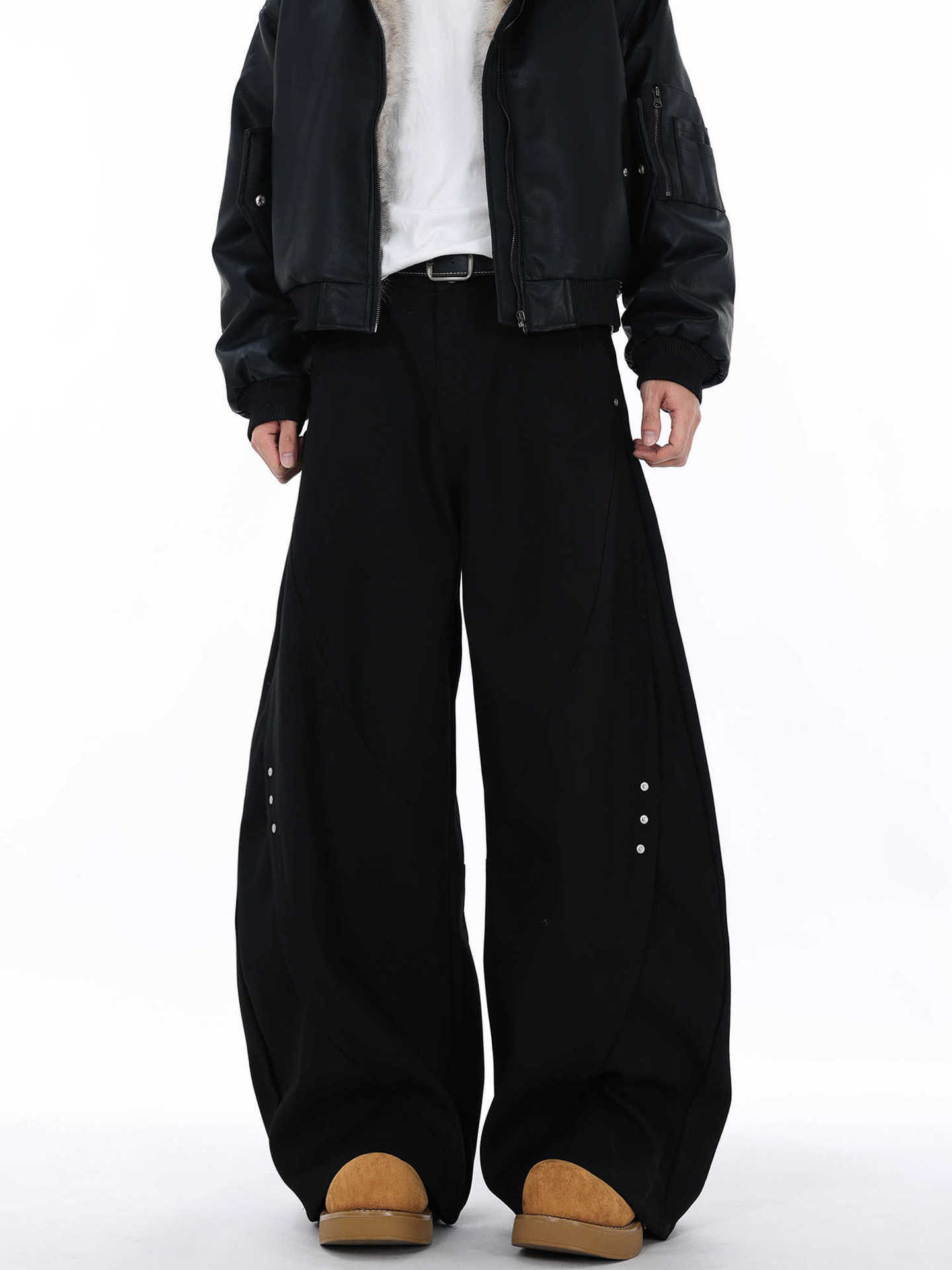 Men's And Women's Casual Loose All-match Wide Leg Pants