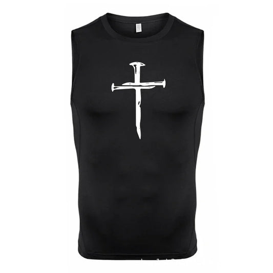Fashion Men's Summer Breathable Training Sports Vest